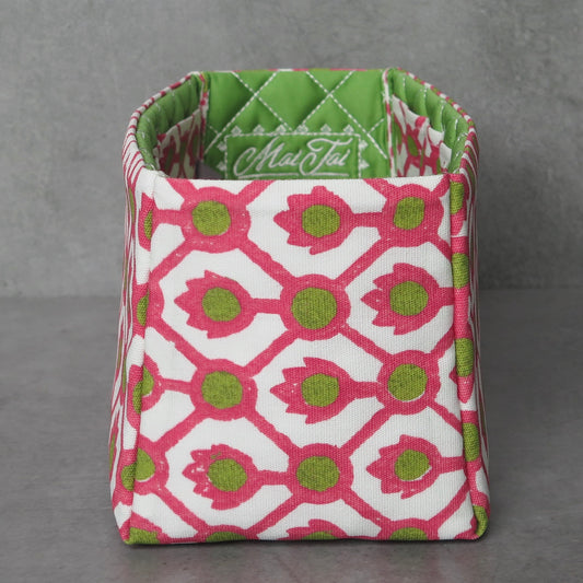 Trellis Framboise/Petit Pois