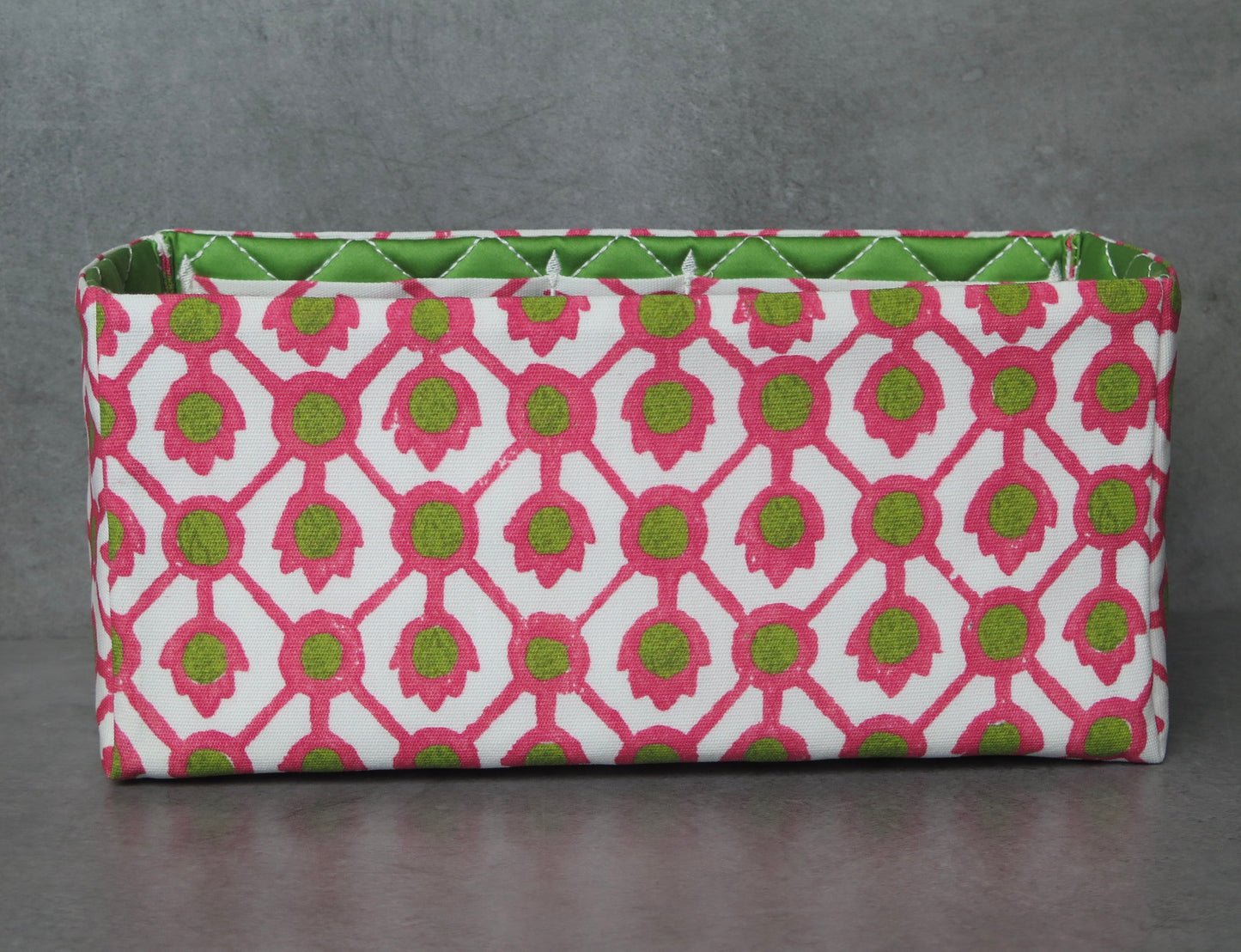 Trellis Framboise/Petit Pois